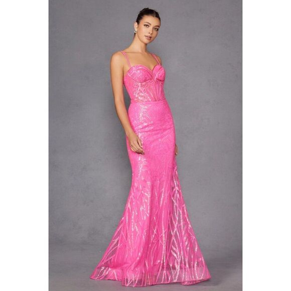 WOW Pink Formal Dress - Picture 5 of 8